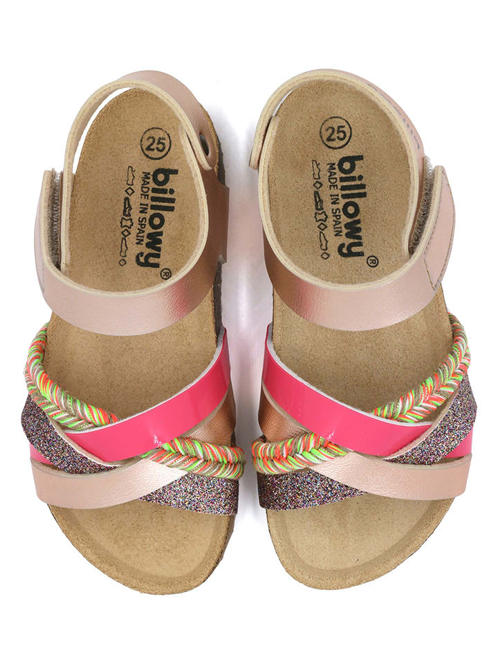 Babys Schuhe | Sandalen in Rosa/ Bunt - MW12446