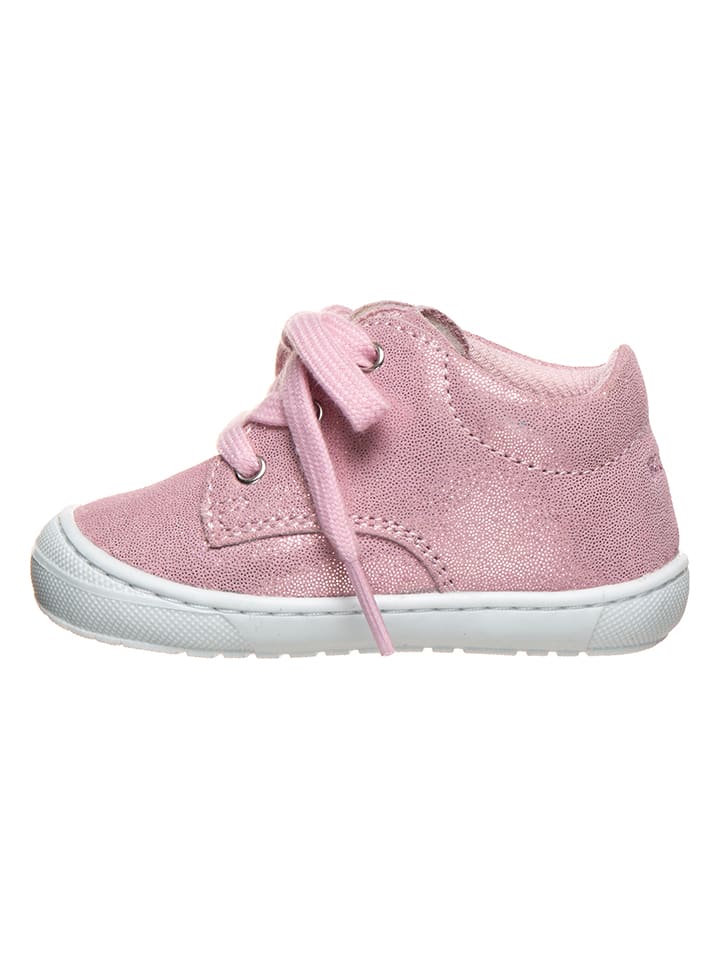 Babys Schuhe | Leder-Sneakers in Rosa - OB79265