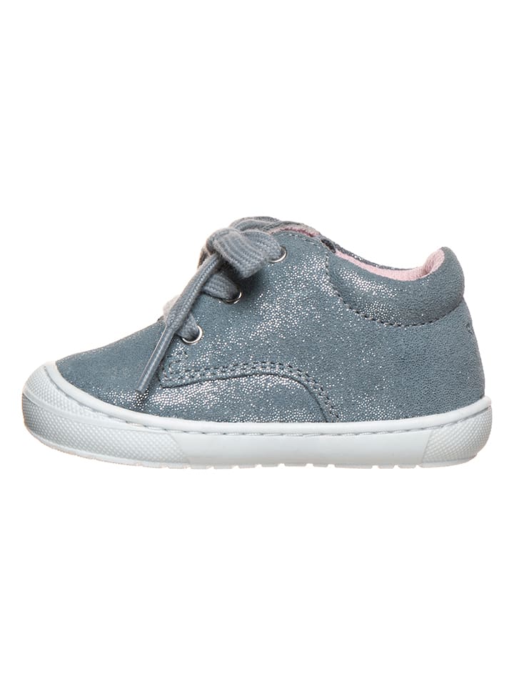 Babys Schuhe | Leder-Sneakers in Blau - QQ61284
