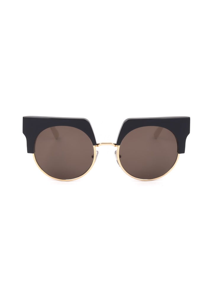 Damen Accessoires | Damen-Sonnenbrille in Grau/ Schwarz/ Weiß - CI90617