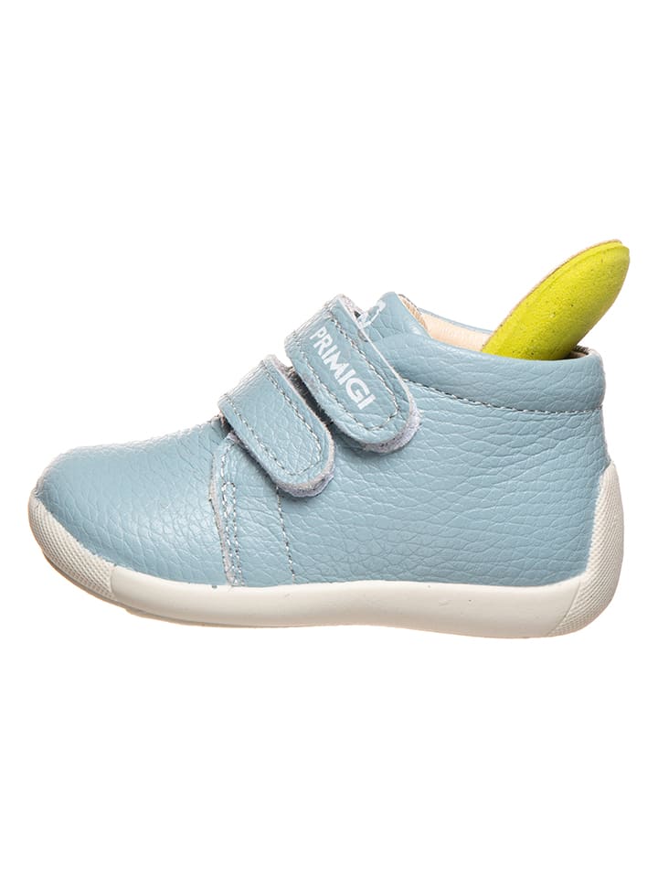 Babys Schuhe | Leder-Lauflernschuhe in Hellblau - QL77145