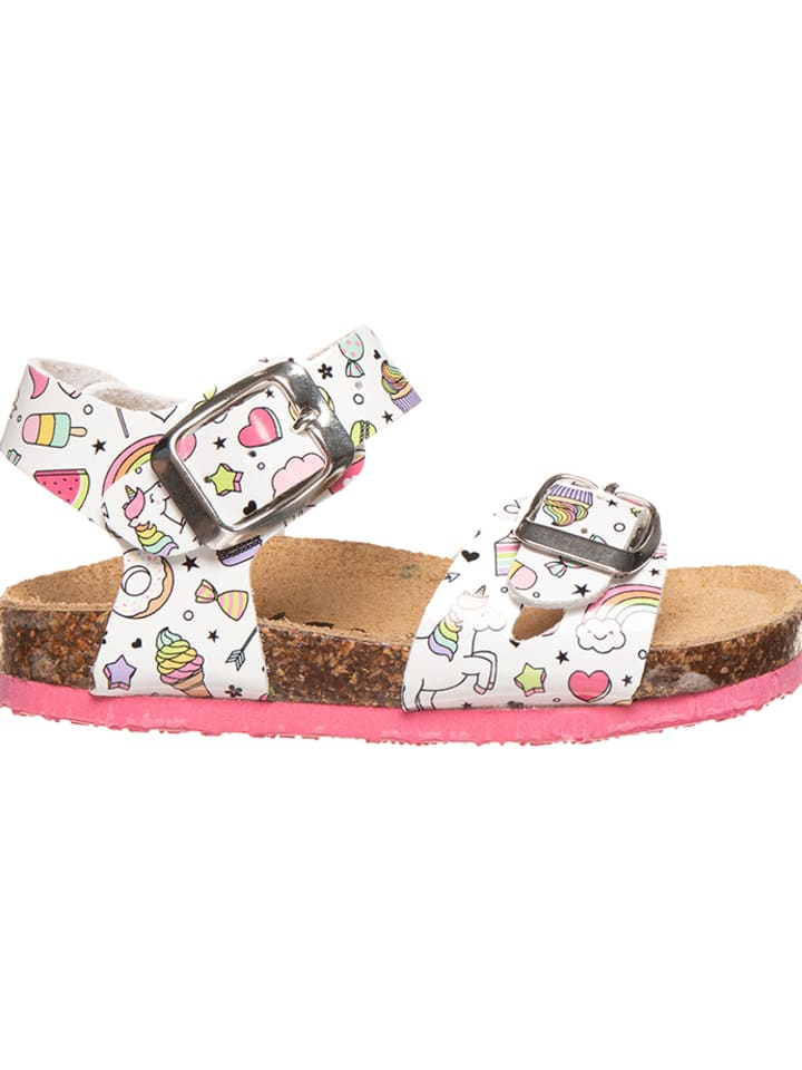 Babys Schuhe | Sandalen in Weiß/ Bunt - MQ31446