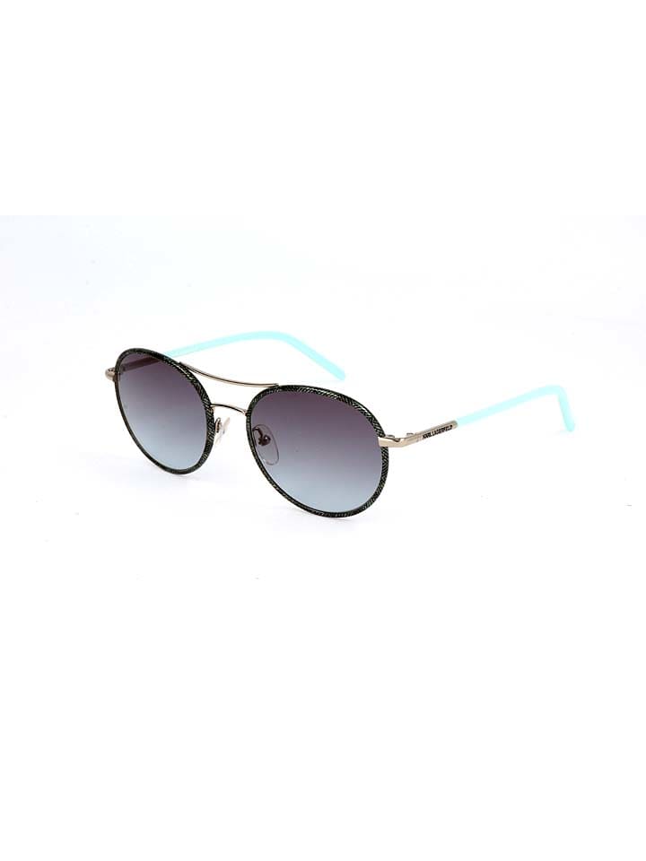 Damen Accessoires | Damen-Sonnenbrille in Grün-Türkis/ Lila - TL61101