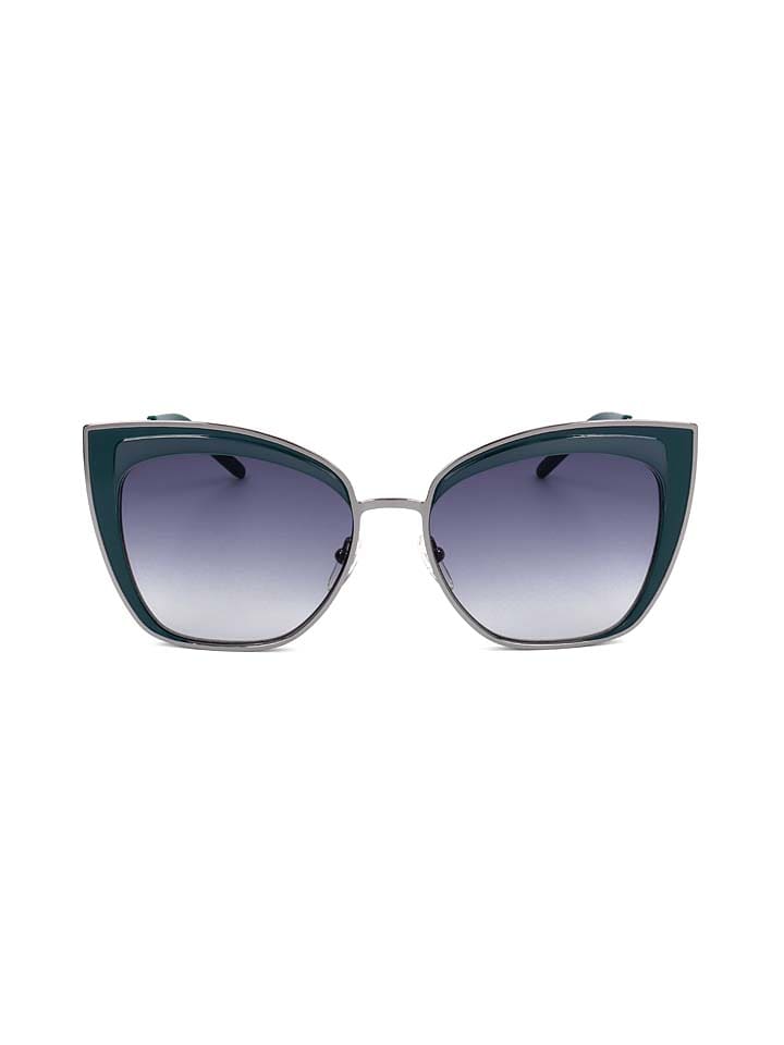 Damen Accessoires | Damen-Sonnenbrille in Grün-Silber/ Blau - GC71800