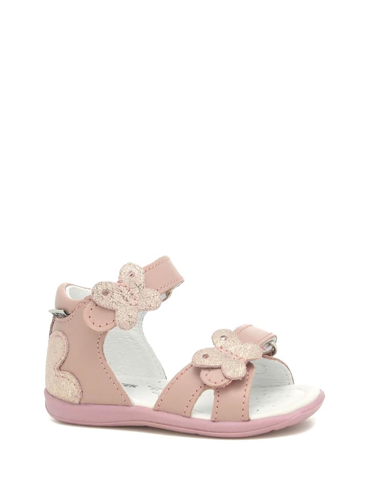 Babys Schuhe | Leder-Sandalen in Rosa - CJ10777