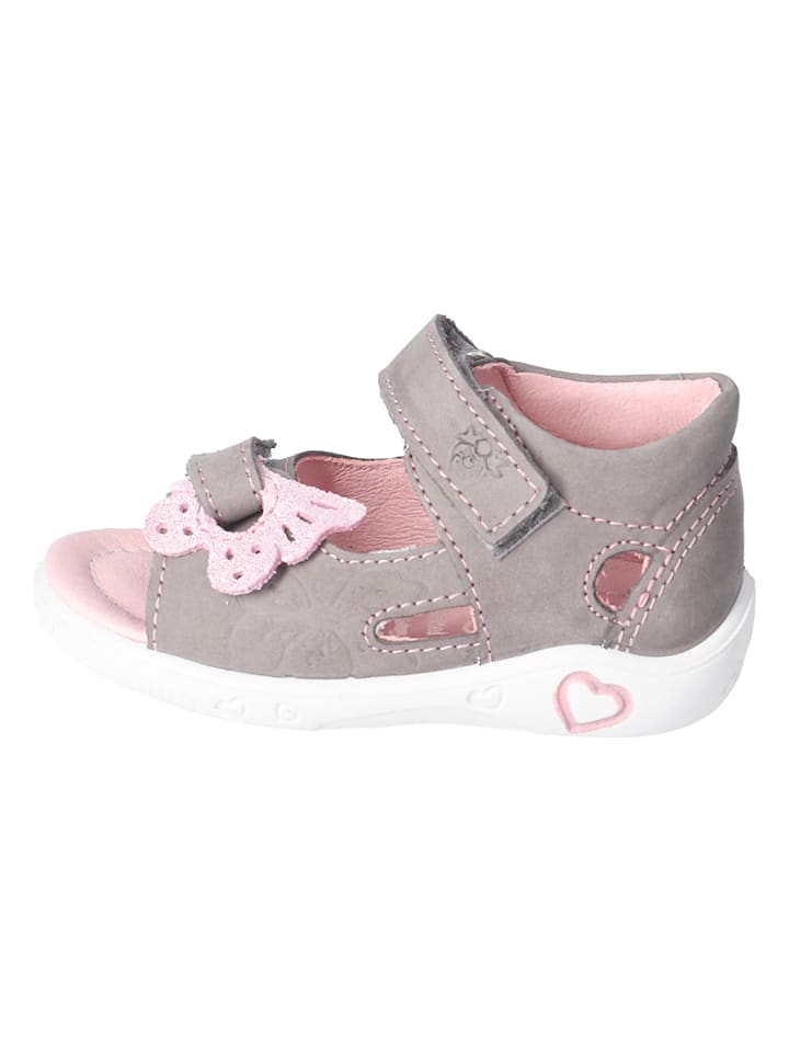 Babys Schuhe | Leder-SandalenSilvi in Grau - BF61785