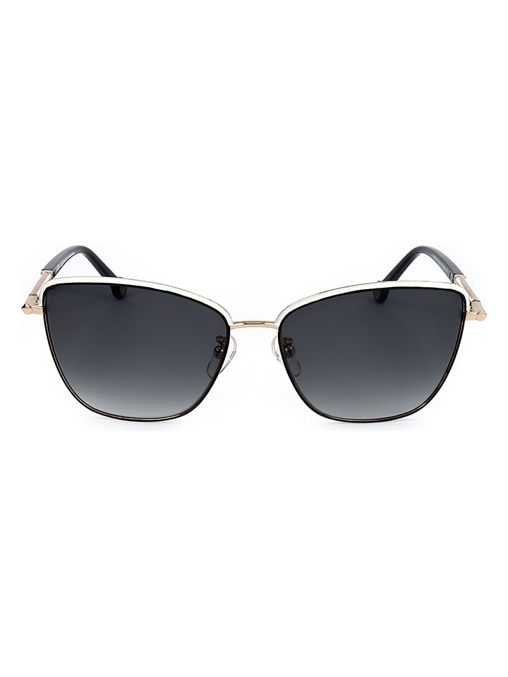 Damen Accessoires | Damen-Sonnenbrille in Schwarz/ Silber - HG43527