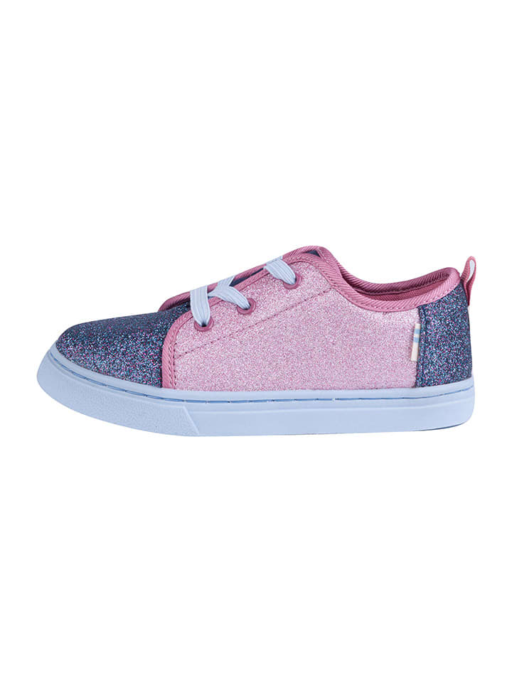 Babys Schuhe | Slipper in Dunkelblau/ Pink - NE49703