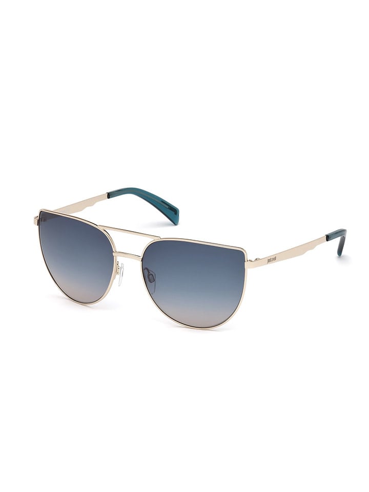 Damen Accessoires | Damen-Sonnenbrille in Gold/ Blau - YS67866