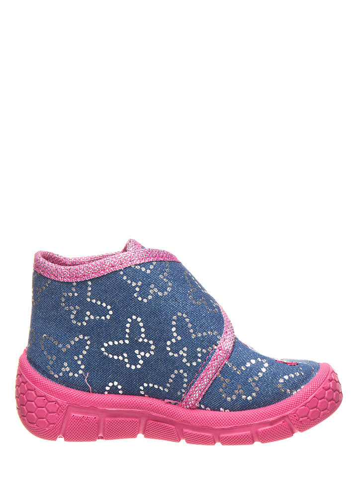 Babys Schuhe | Hausschuhe in Blau/ Pink - IV67546