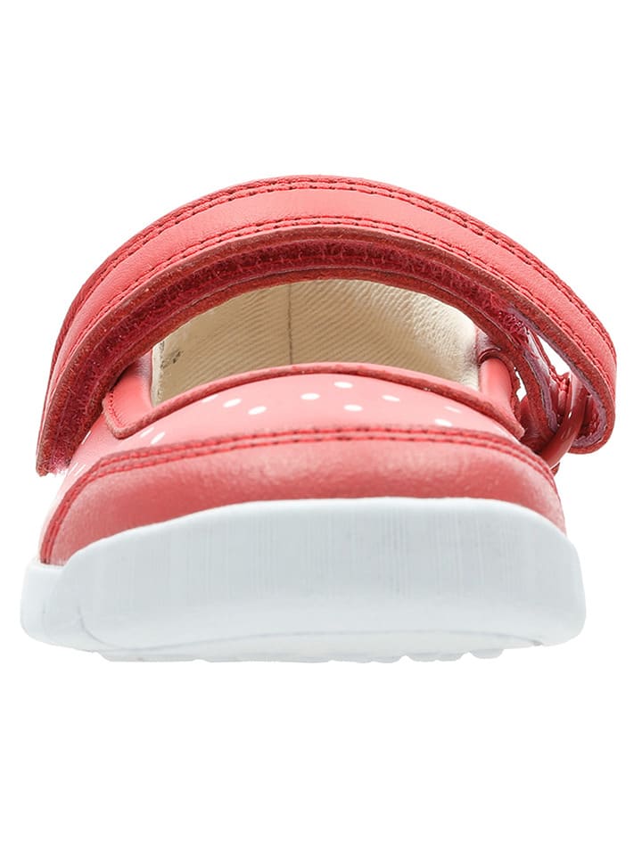 Babys Schuhe | Leder-Spangenballerinas in Rot - HA02207