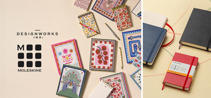 Moleskine & DesignWorks Ink