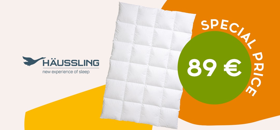 Black Friday sale mit Häussling Bettwaren
