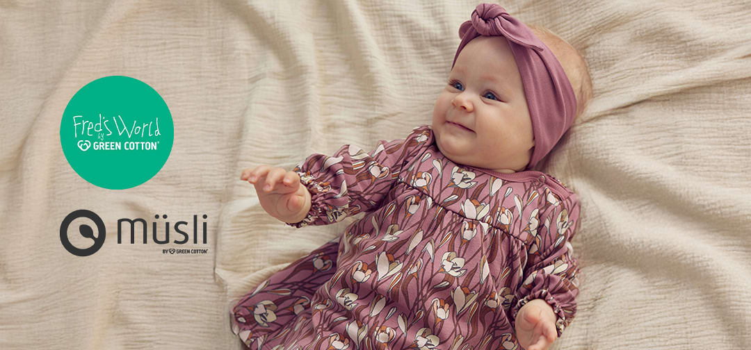 Müsli by Green Cotton & Fred's World - family exklusiv