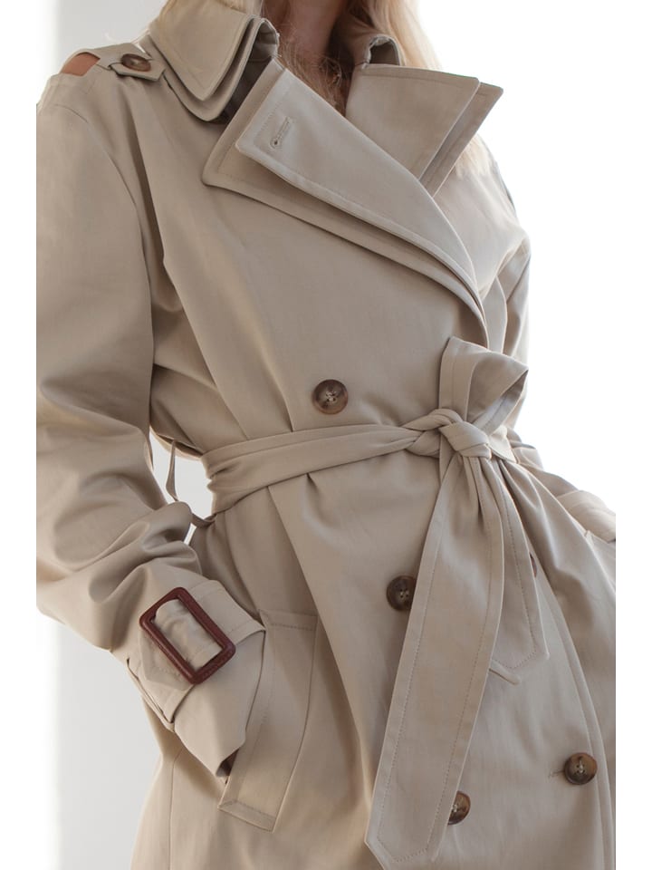 Strenesse Trenchcoat In Beige Gunstig Kaufen Limango