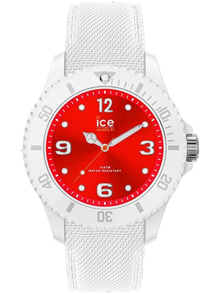 Versterken ondersteboven schildpad Ice Watch Kwartshorloge "Sixty Nine" rood/wit goedkoop kopen | limango