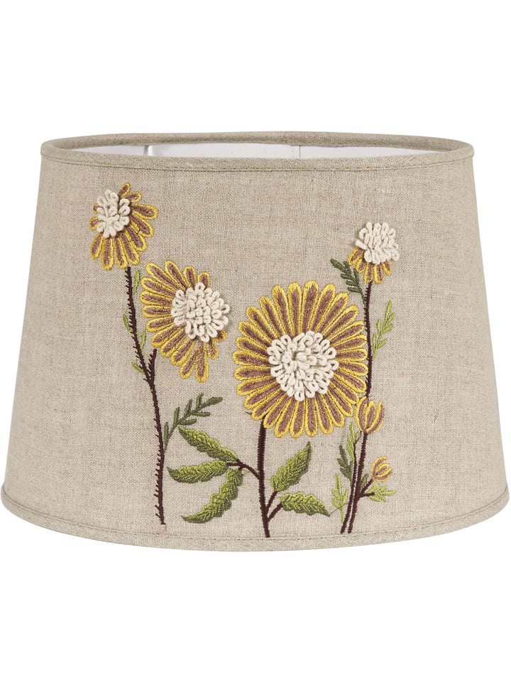 Pr Home Lampenkap Sofia Embroidery Beige Geel H 21 X O 30 Goedkoop Kopen Limango