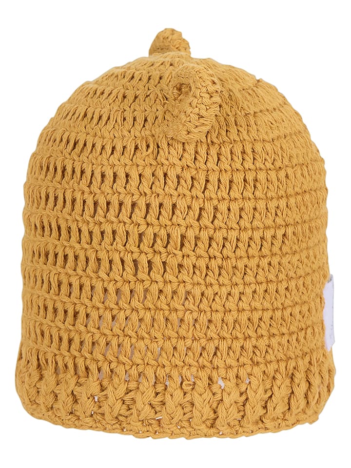 Sterntaler Cappellino Bimba Lavorato A Maglia Con Cuore E Pompon - Strisce, Foderato In Pile