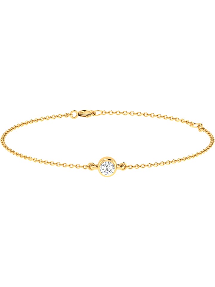 Junior Jewel Gold-Armkette mit Diamant