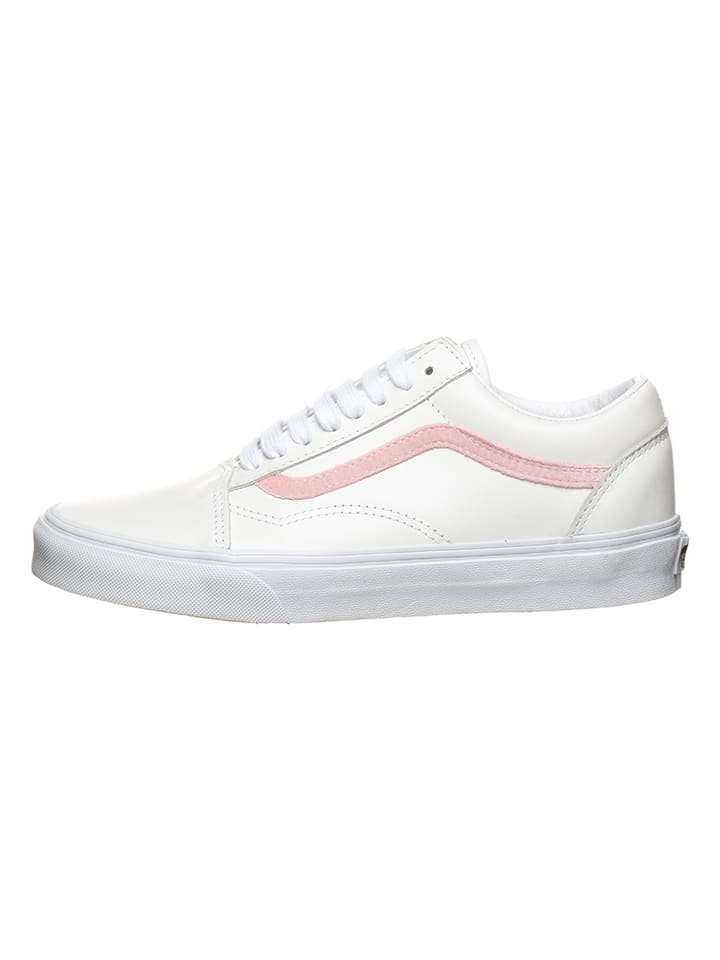 Vans schuh rosa weiß clearance