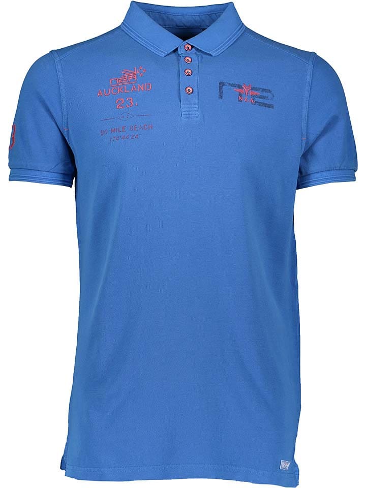 New Zealand Auckland Poloshirt In Blau Gunstig Kaufen Limango