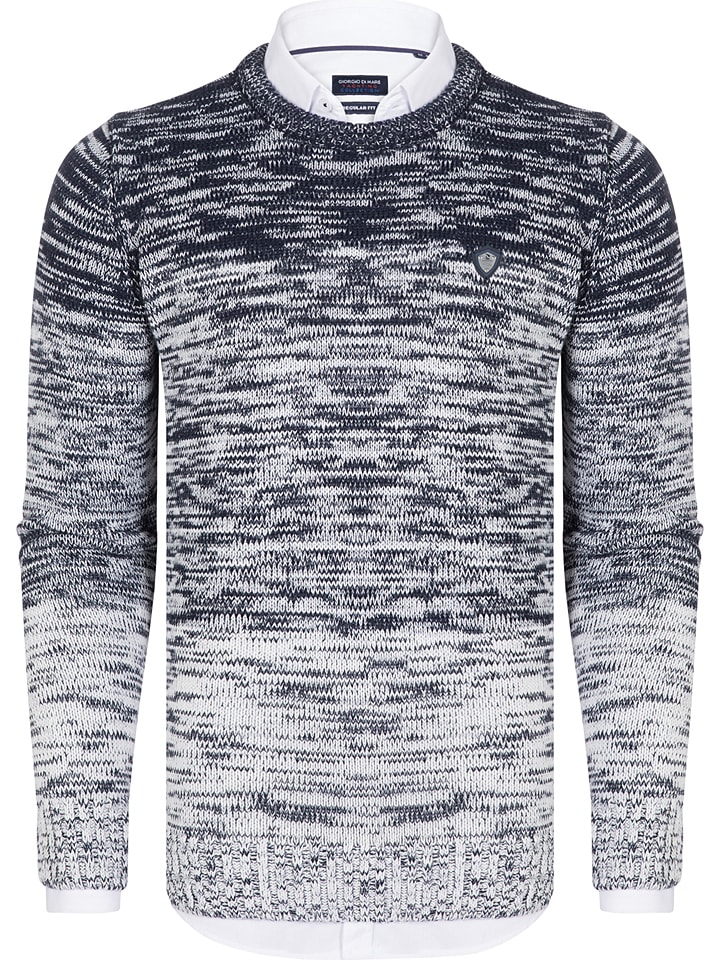GIORGIO DI MARE Trui donkerblauwcrème goedkoop kopen | limango GIORGIO DI MARE Trui donkerblauw goedkoop kopen | limango