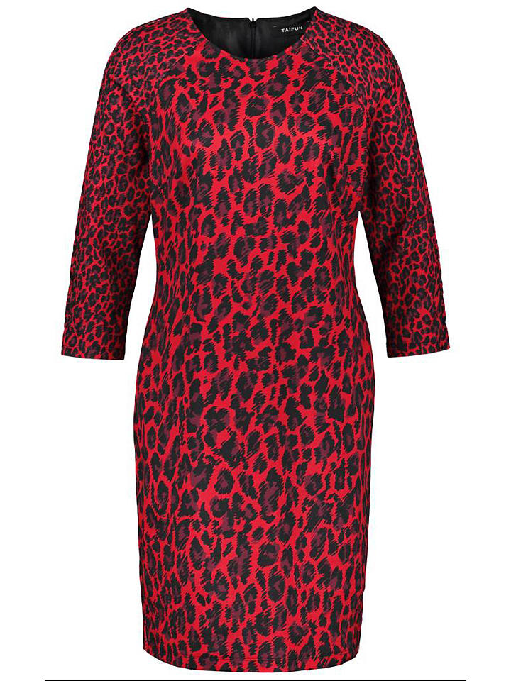 Taifun Kleid In Rot Schwarz Gunstig Kaufen Limango 