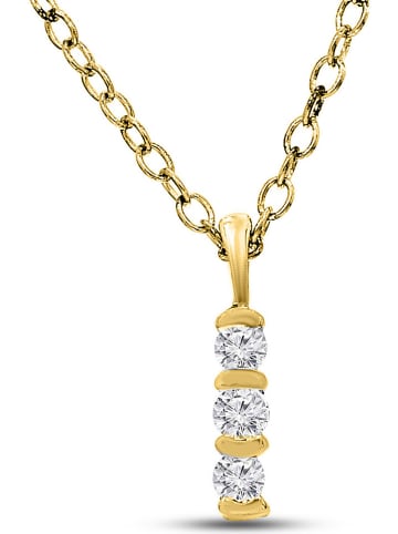 Vittoria Jewels Gouden hanger met diamanten