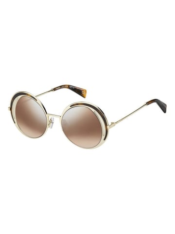 Marc Jacobs Damskie okulary przeciwsłoneczne w kolorze złoto-brązowo-jasnoróżowym