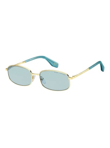 Marc Jacobs Damskie okulary przeciwsłoneczne w kolorze złoto-błękitnym