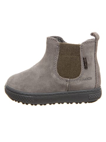 Primigi Leder-Chelsea-Boots in Grau