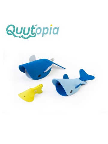 Quut Zestaw puzzli piankowych "3D Quutopia" - Wieloryby - 3+