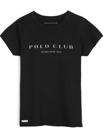Polo Club Koszulka w kolorze czarnym