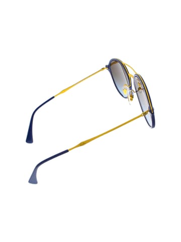 Ray Ban Okulary przeciwsłoneczne "RB4287" w kolorze niebiesko-złotym