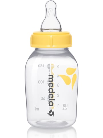 Medela Moedermelkfles transparant/geel - 150 ml, maat S