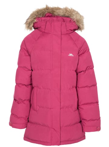 Trespass Płaszcz zimowy "Unique" w kolorze różowym