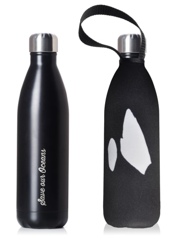 Bbbyo* Butelka "Orca" w kolorze czarnym - 1 l