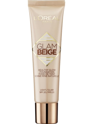 L'Oréal Paris Foundation "Glam Beige - Light" - LSF 20, 30 ml