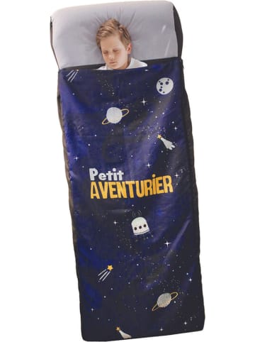 The Concept Factory Logeerbed "Petit Aventurier" donkerblauw - (L)160 x (B)60 cm