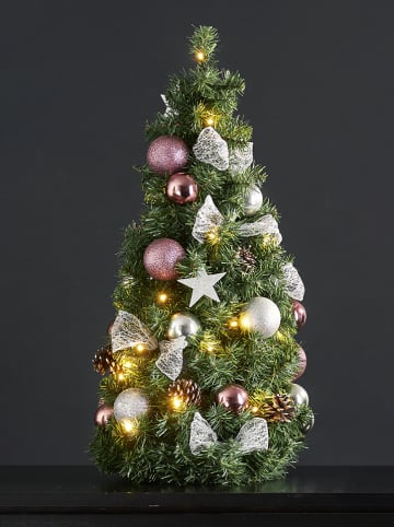 Best Season Ledkerstboom "Noel" meerkleurig - (H)60 x Ø 26 cm