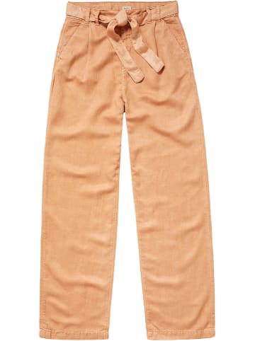 Pepe Jeans Spodnie "Swing" w kolorze brzoskwiniowym