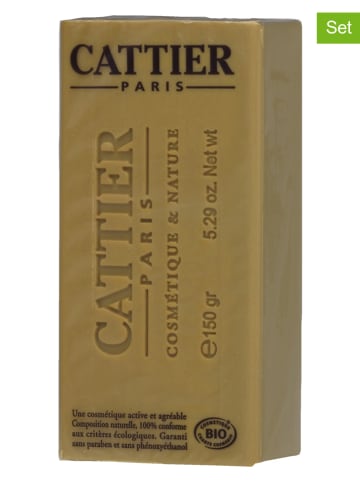 CATTIER 2er-Set: Heilerdeseifen, je 150 g