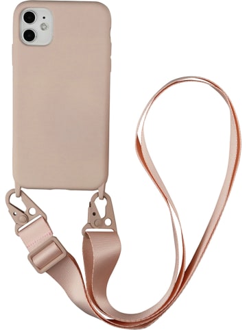 SmartCase Case mit Handykette für iPhone 11 in Rosé