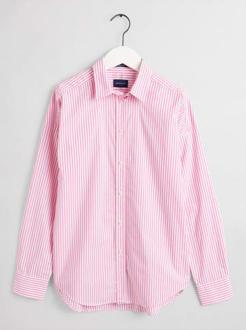 Gant Hemd in Rosa/ Weiß
