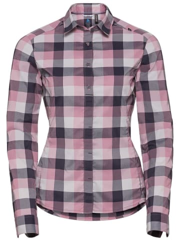 Odlo Functionele blouse "Fairview" lichtroze/grijs