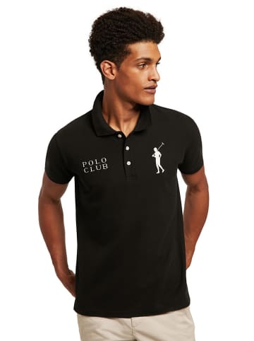 Polo Club Poloshirt zwart