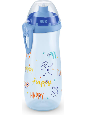 NUK Trinkflasche "Sports Cup" in Hellblau - 450 ml