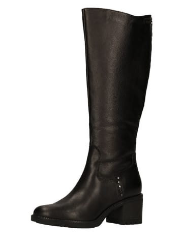 Tamaris Brecka Lange Laars Dames Zwart - Schoenen.nl