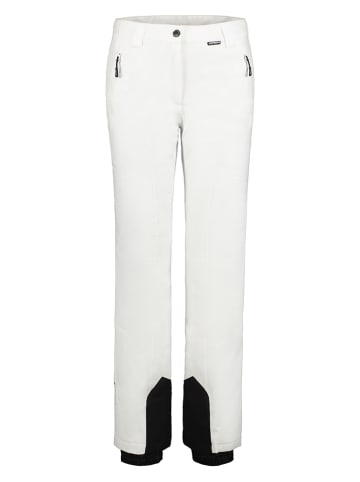 Icepeak Spodnie narciarskie "Freyung" w kolorze białym