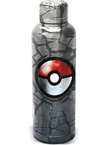 Pokémon Edelstahl-Trinkflasche "Pokemon" in Anthrazit - 515 ml